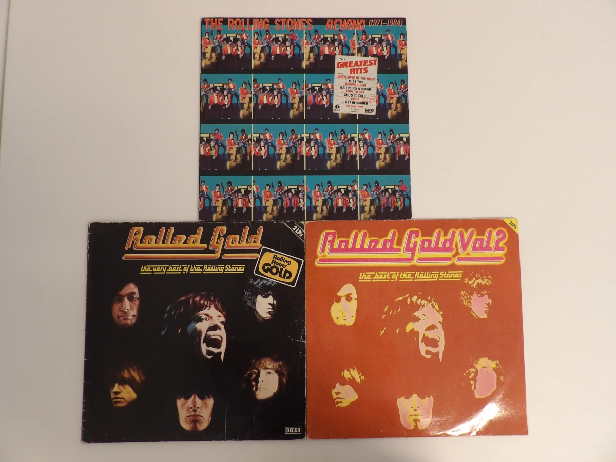 Lot LP's The Rolling Stones