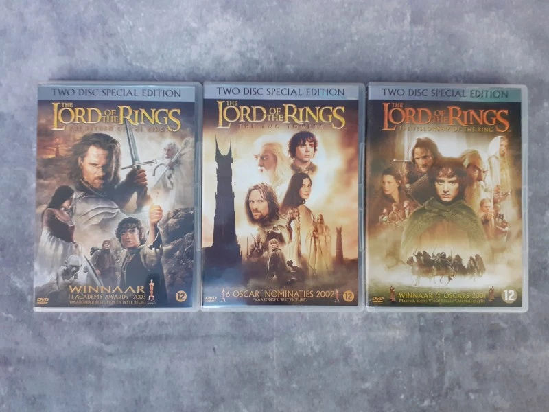 DVD: The Lord of the Rings - The motion picture trilogy + Official Movie Guide - foto 5
