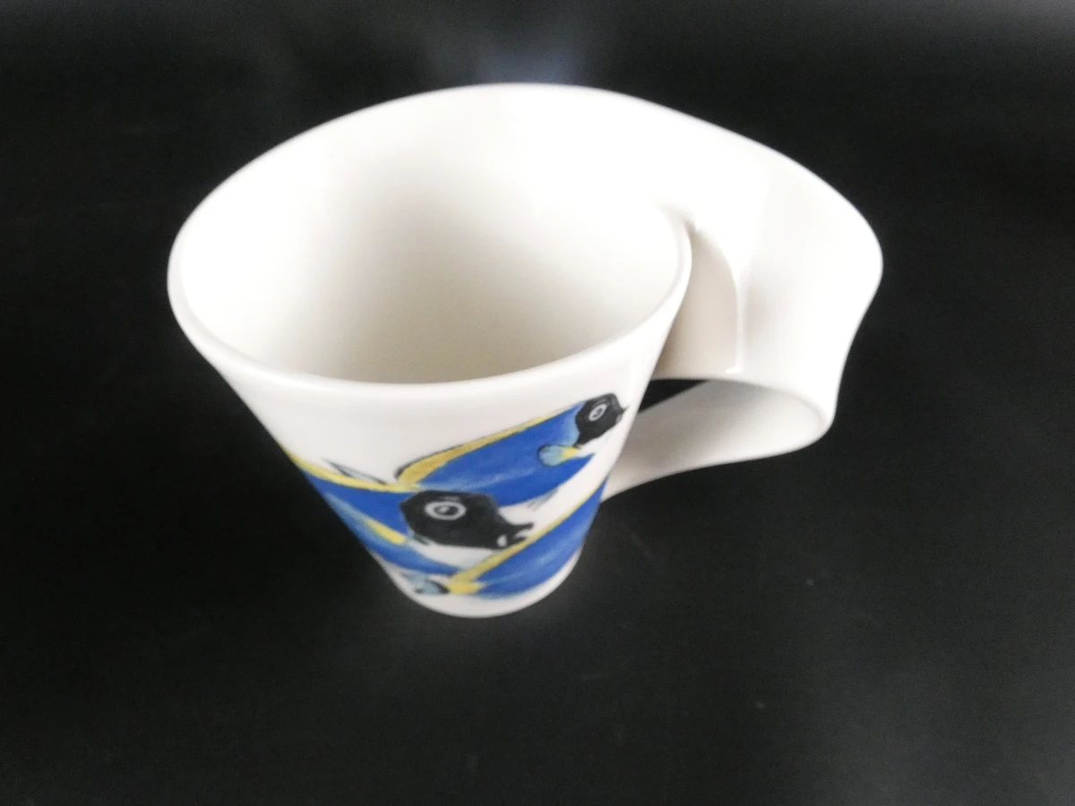 Villeroy & Boch koffieset met 3 kopjes en schotels
