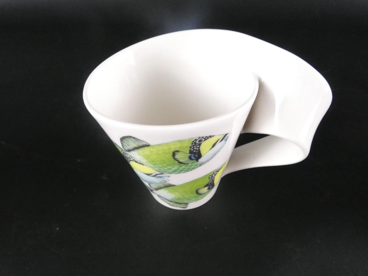 Villeroy & Boch koffieset met 3 kopjes en schotels