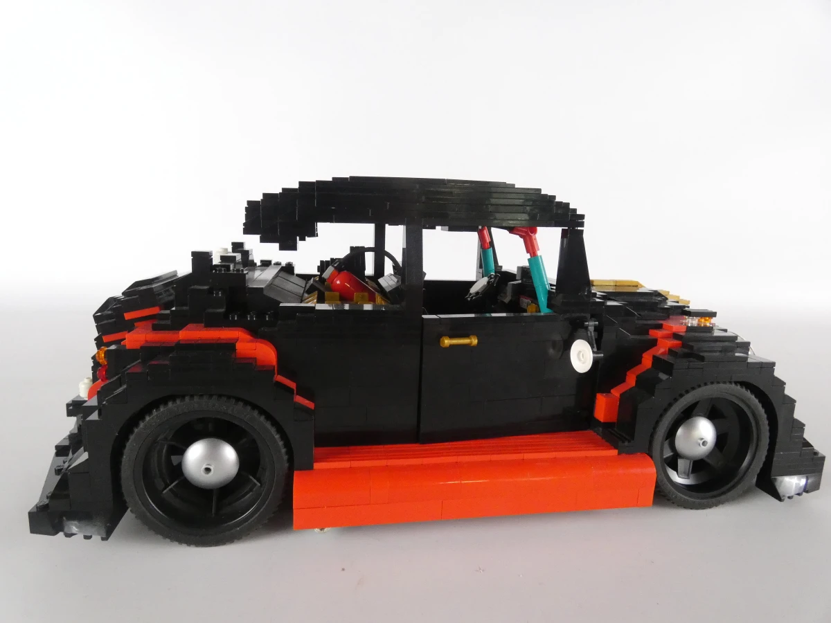 Lego model Volkswagen Kever met bouwinstructies