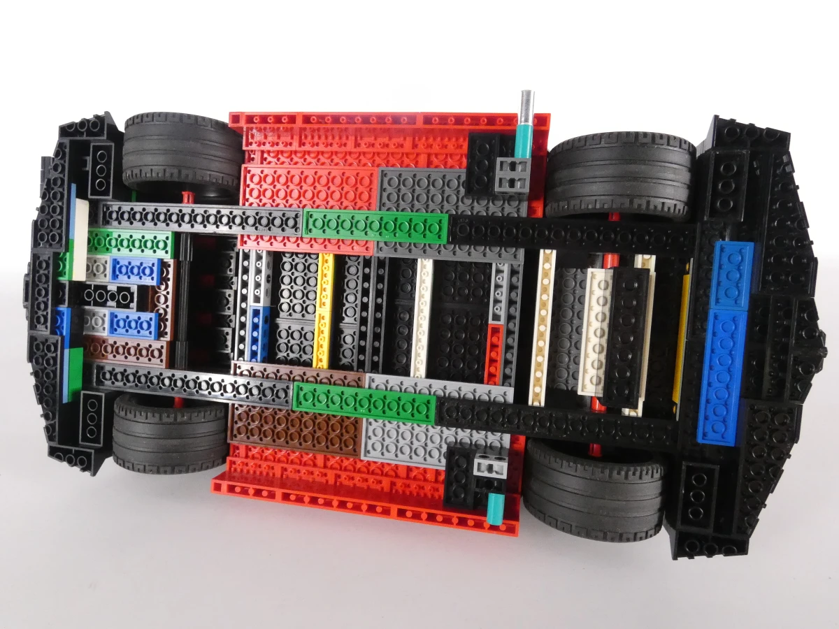 Lego model Volkswagen Kever met bouwinstructies