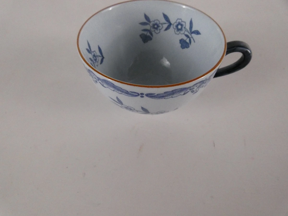 Set van 7 vintage kop en schotels Rörstrand Ostindia