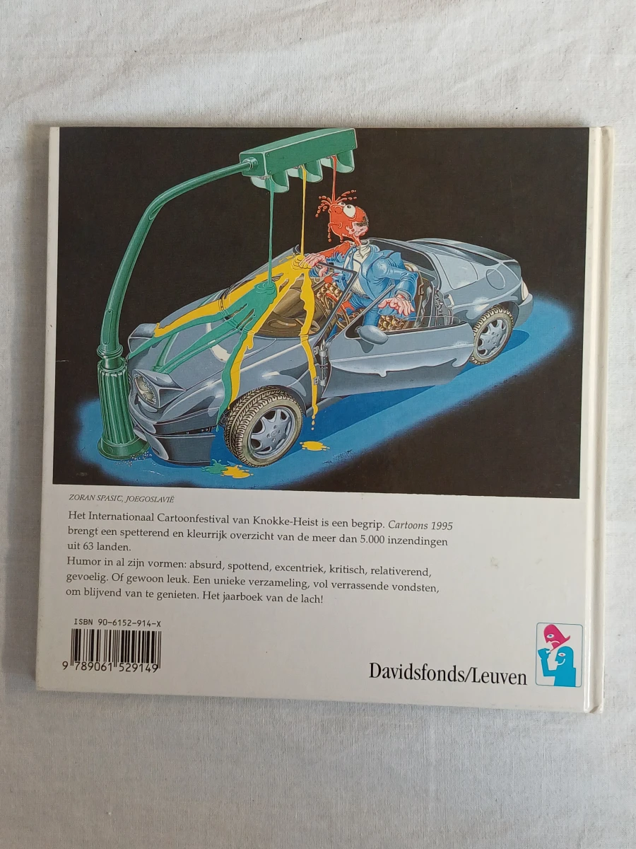 Collectie boeken over cartoons