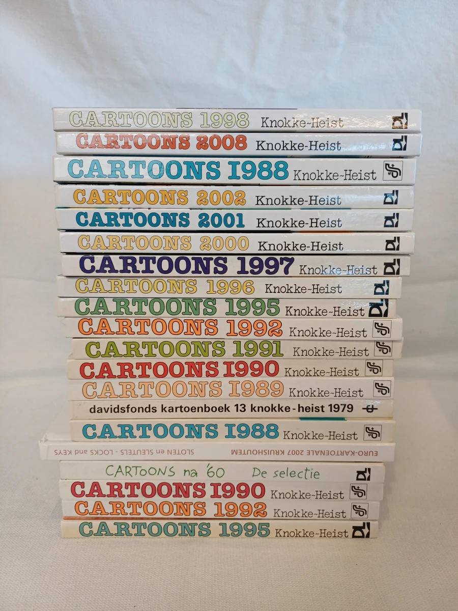 Collectie boeken over cartoons - foto 13