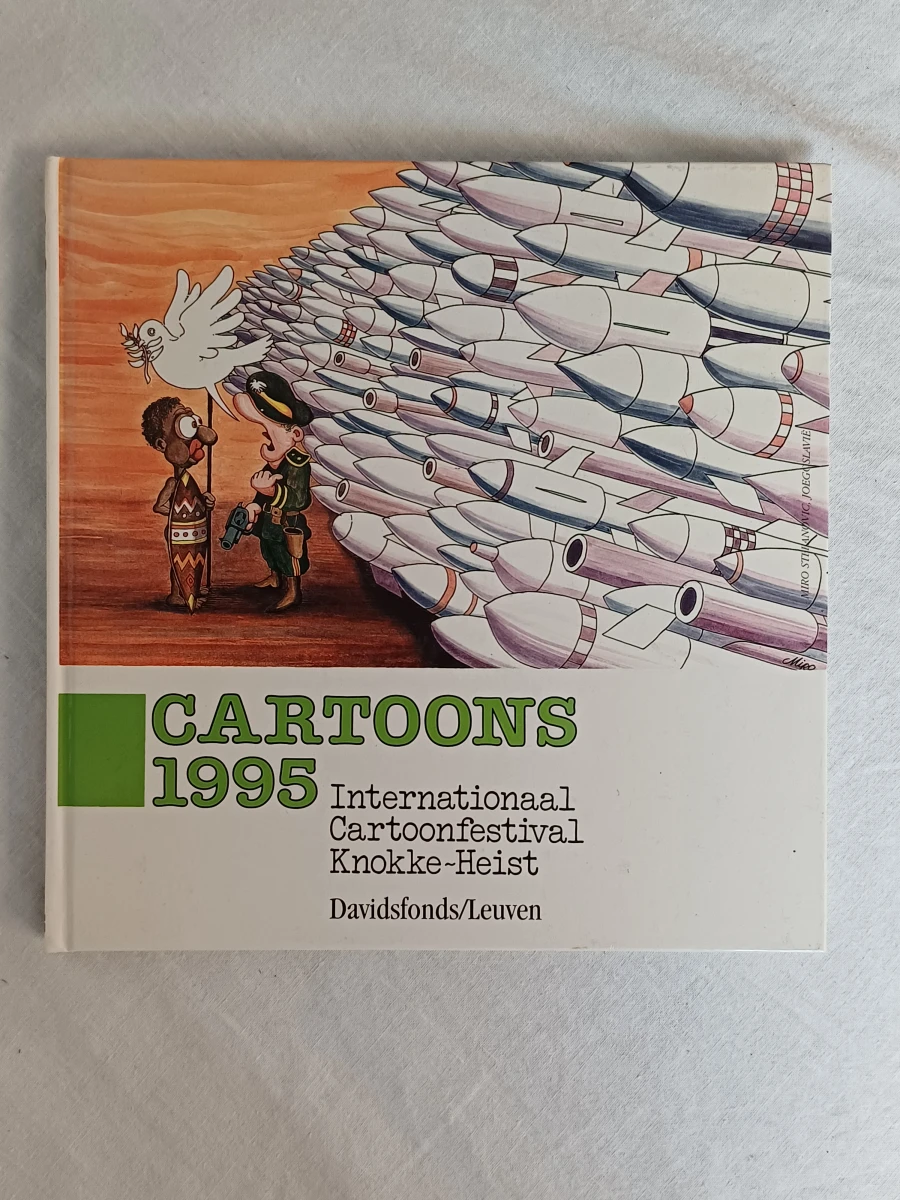 Collectie boeken over cartoons