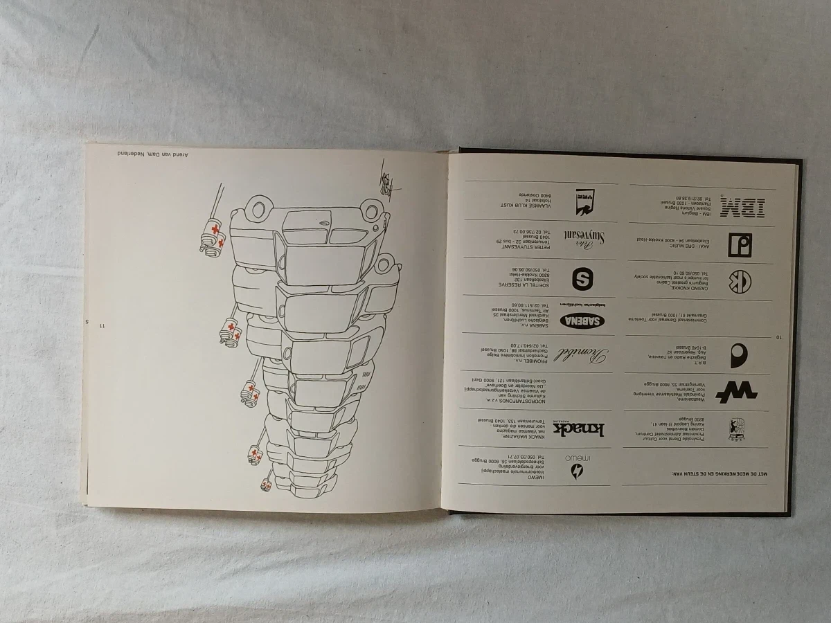 Collectie boeken over cartoons