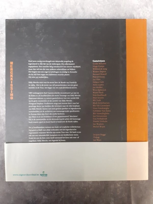 Boek: Duo van Eddy Merckx boeken