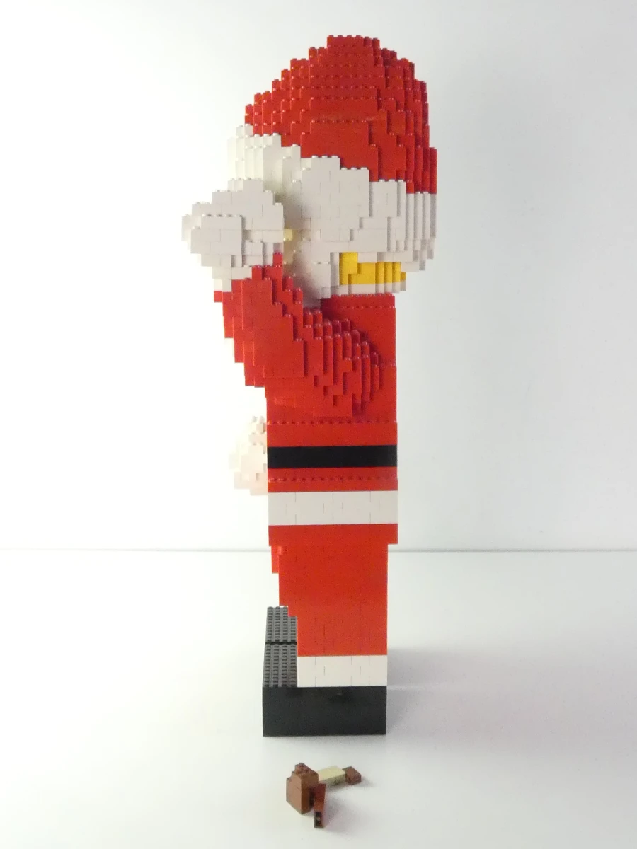 Lego kerstman figuur