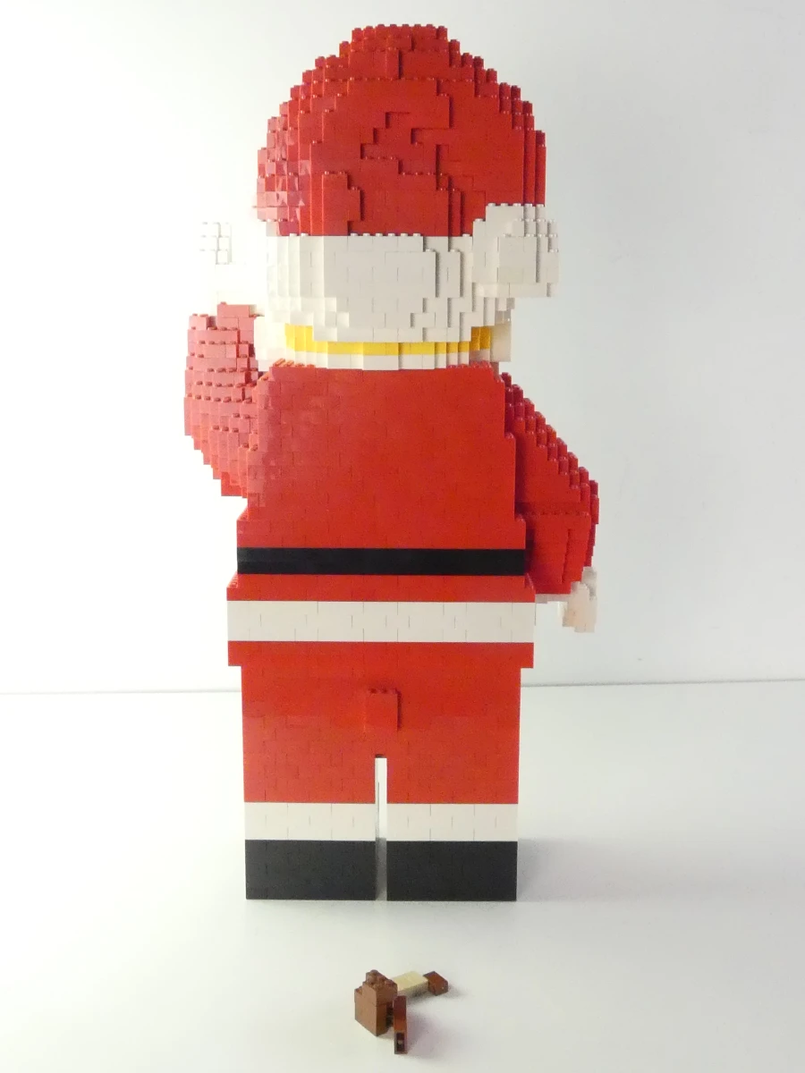Lego kerstman figuur