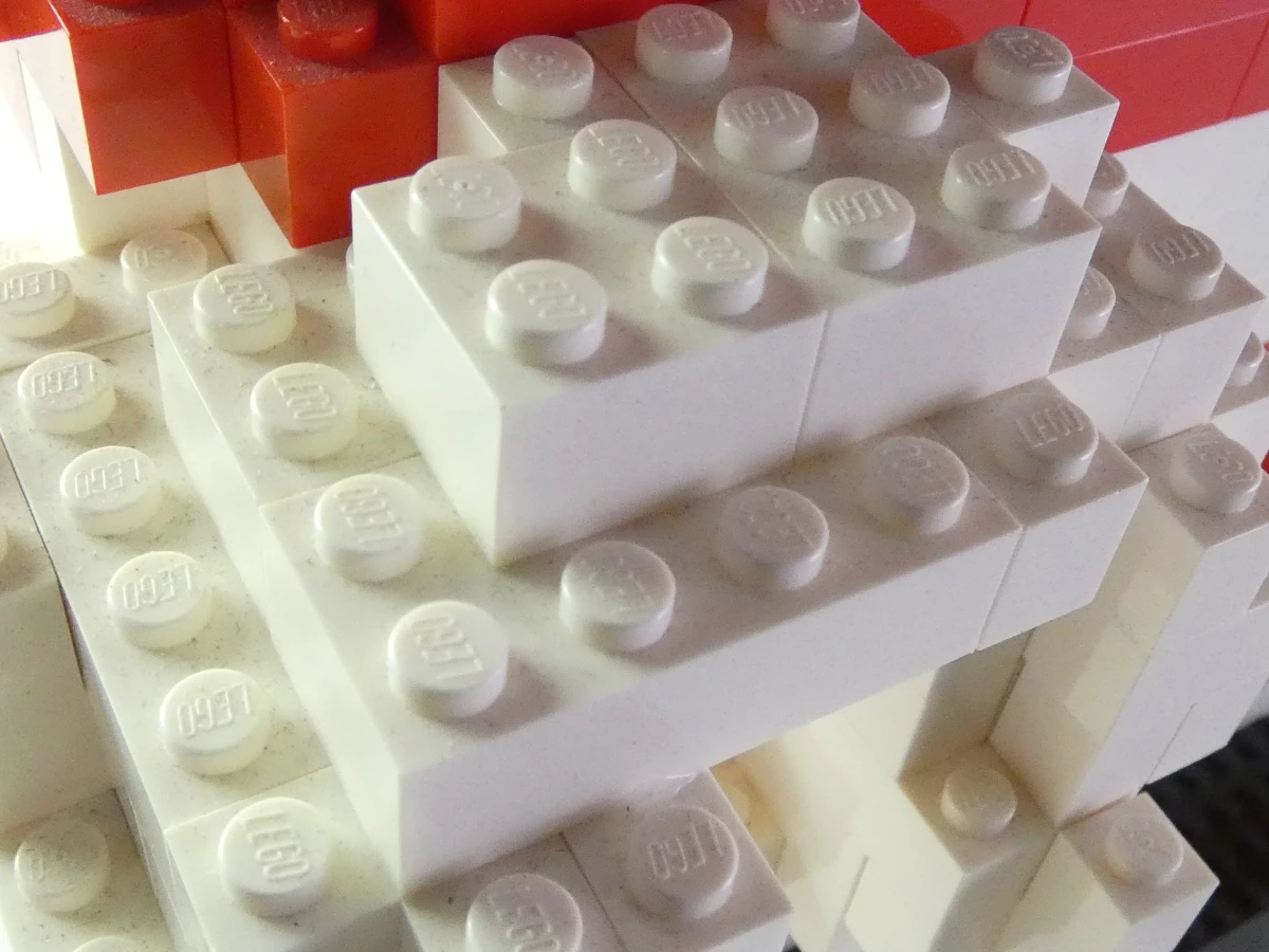 Lego kerstman figuur