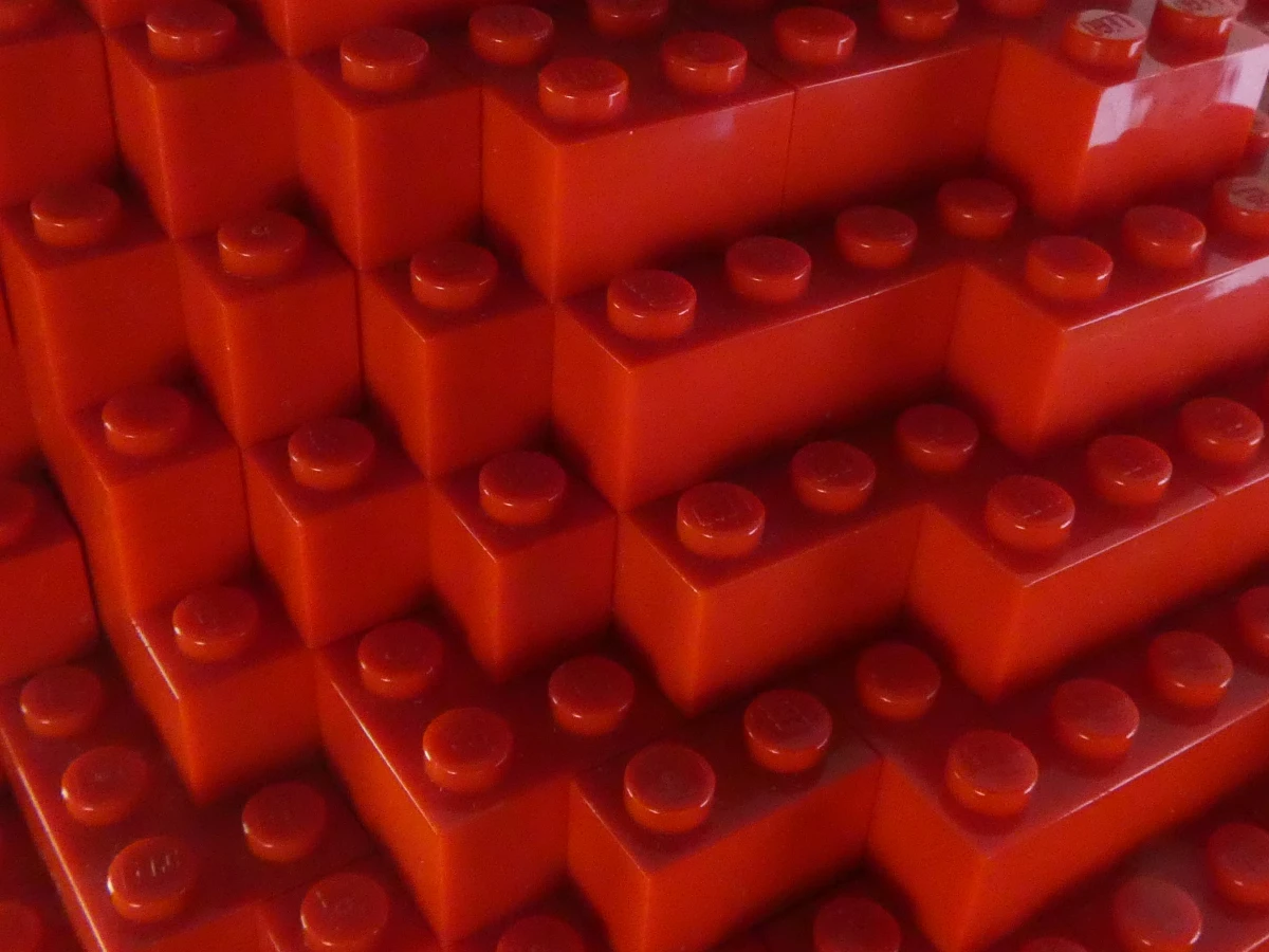Lego kerstman figuur