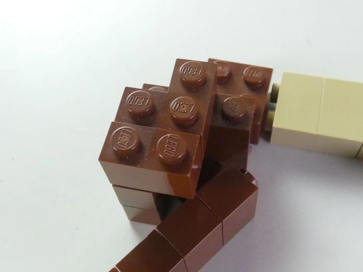 Lego kerstman figuur