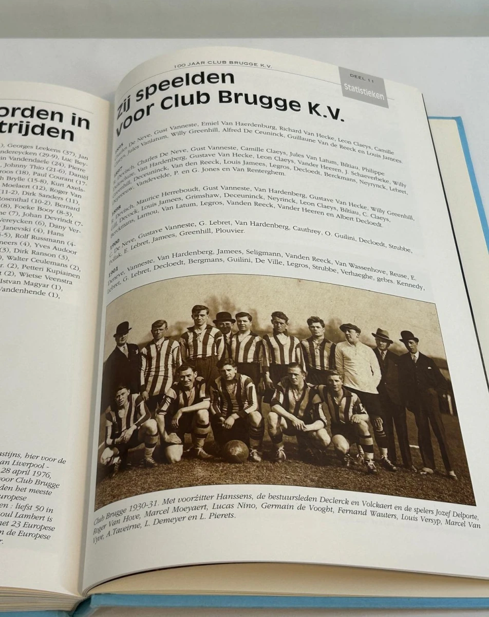 Boek 100 jaar Club Brugge KV