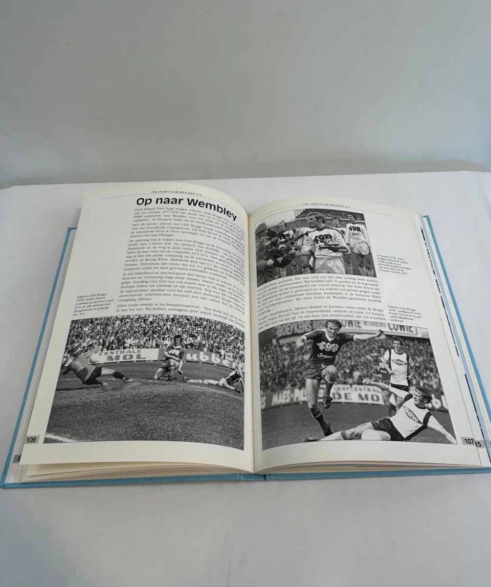 Boek 100 jaar Club Brugge KV
