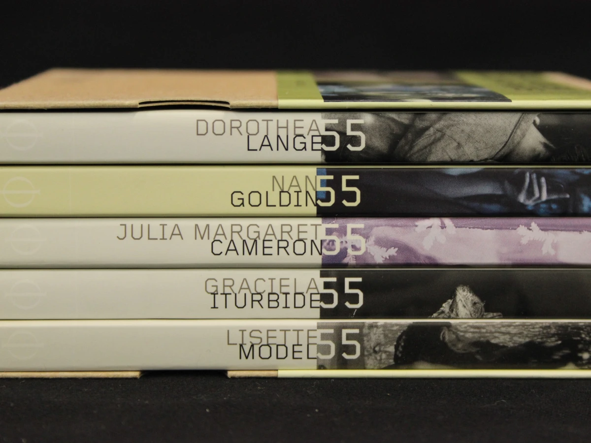 Phaidon 55 – Set van 25 fotografieboeken in 5 verzamelboxen