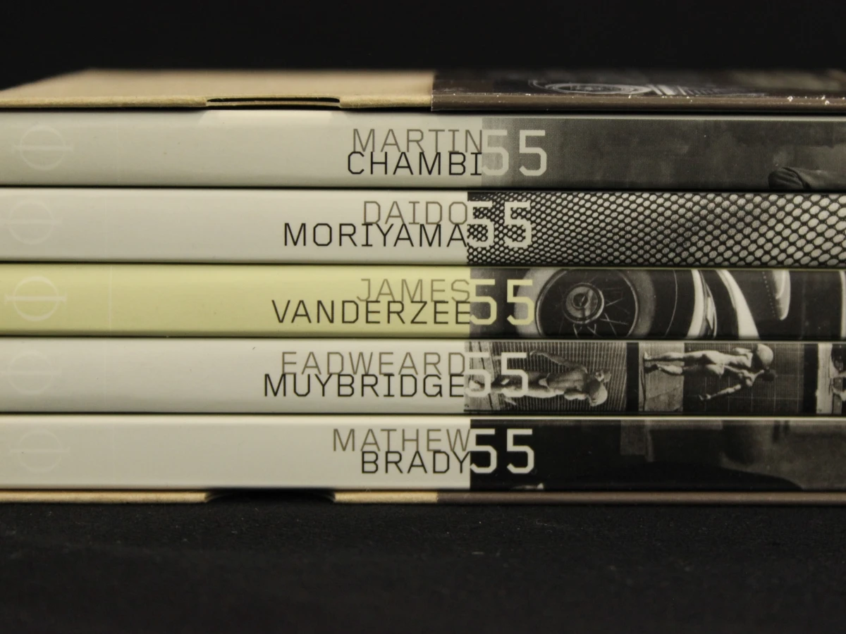 Phaidon 55 – Set van 25 fotografieboeken in 5 verzamelboxen