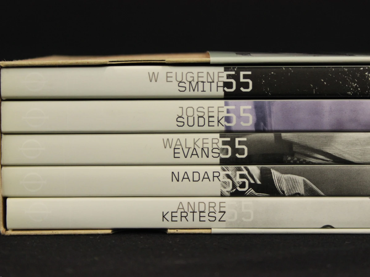 Phaidon 55 – Set van 25 fotografieboeken in 5 verzamelboxen