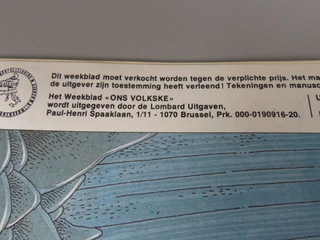 Ons Volkske stripweekbladen uit 1988