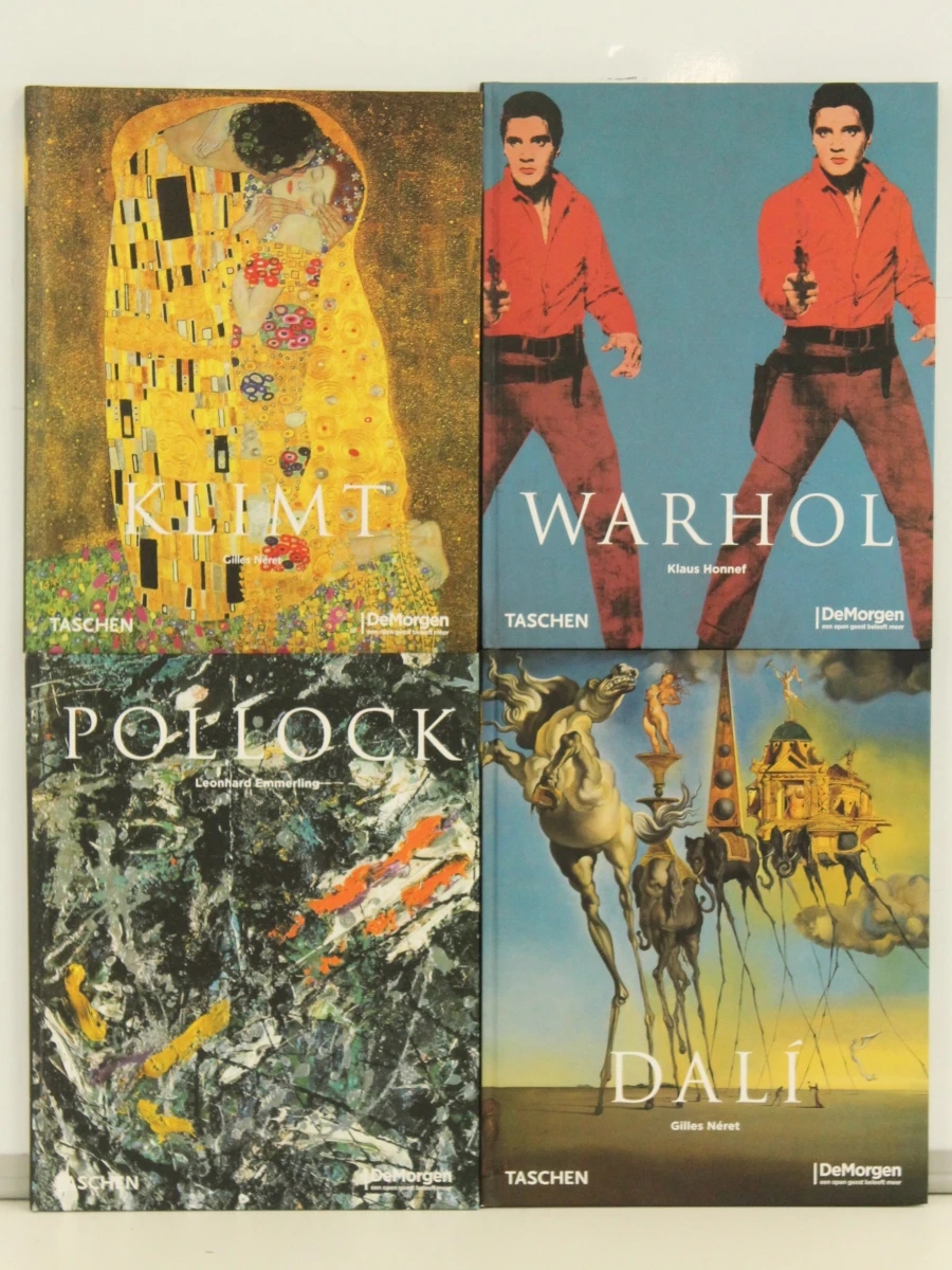 Set van 20 kunstboeken over beroemde schilders