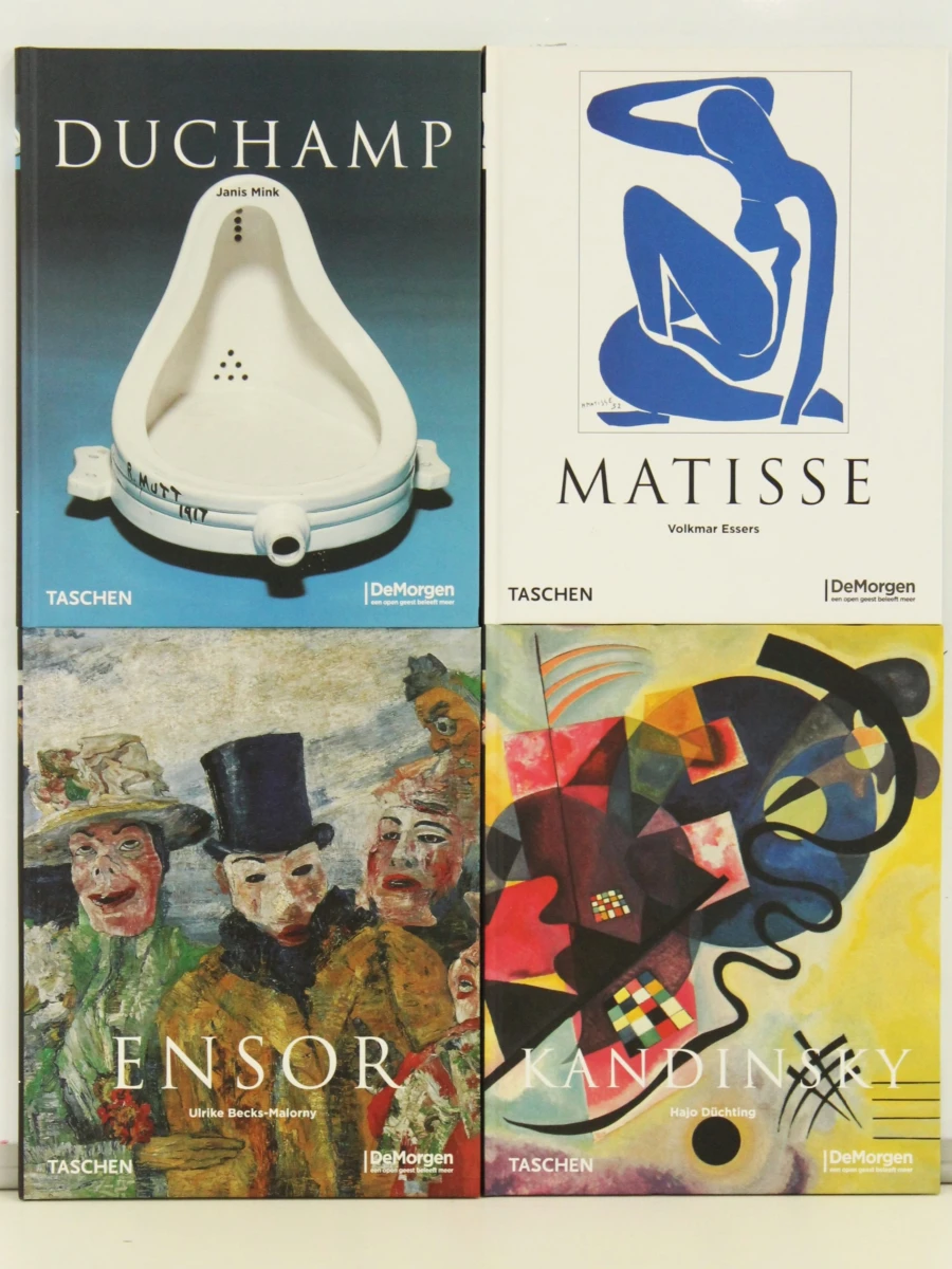 Set van 20 kunstboeken over beroemde schilders