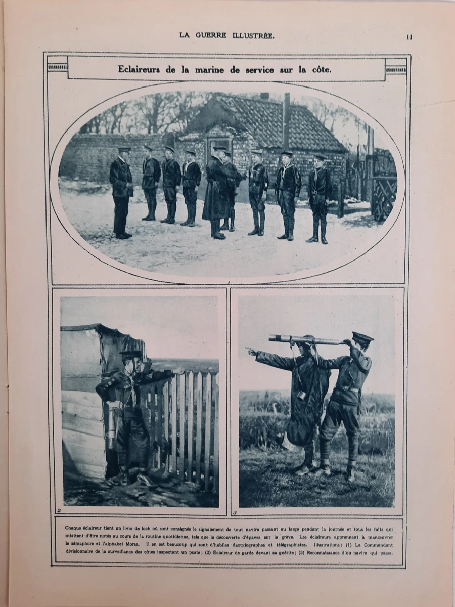 Grote Partij 'La Guerre Illustrée' (1917–1918) – Eerste Wereldoorlog Tijdschriften / Militaria