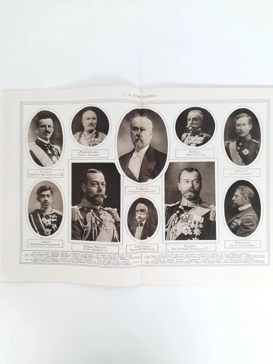 Grote Partij 'La Guerre Illustrée' (1917–1918) – Eerste Wereldoorlog Tijdschriften / Militaria