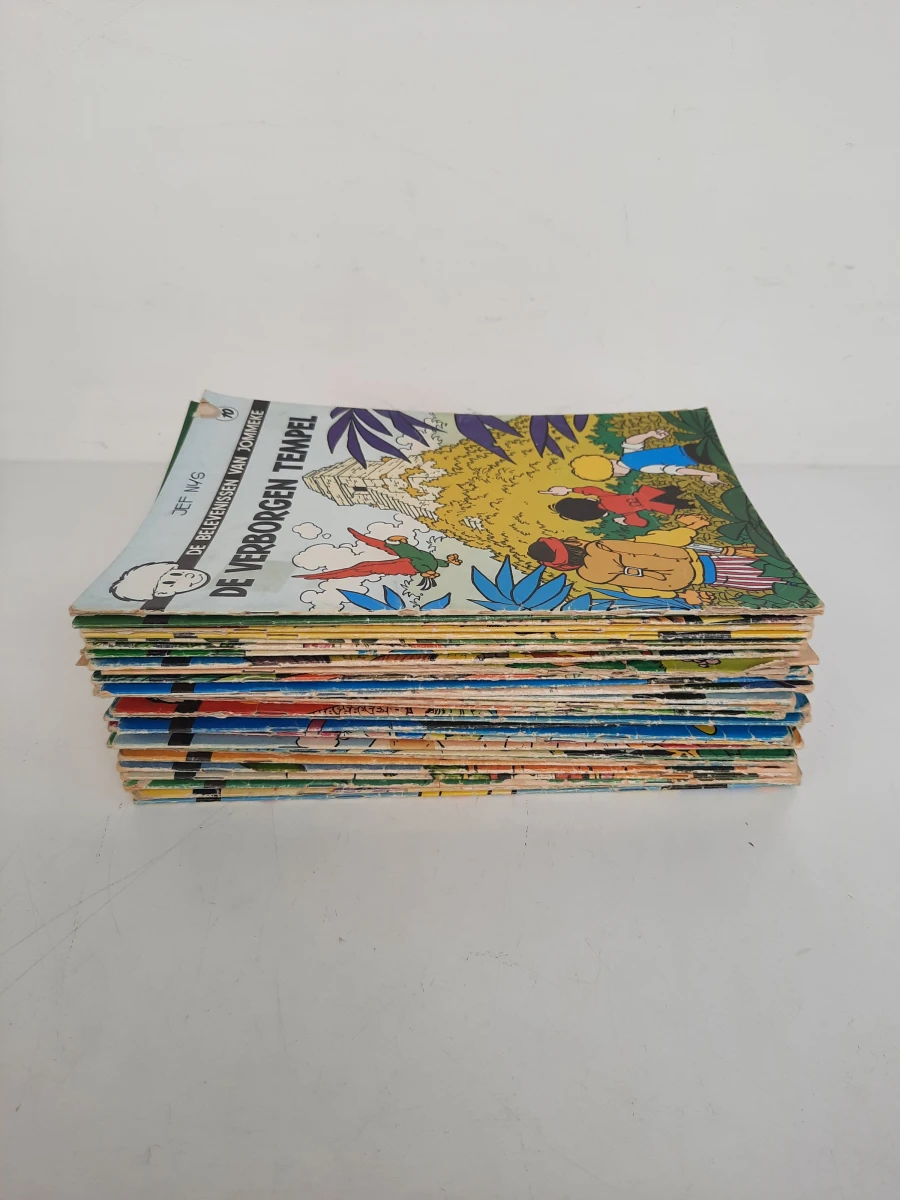 Grote Stapel Vintage Jommeke Stripboeken – Jef Nys – Jaren '60 / '70 / '80 (Kapoentjesuitgaven)