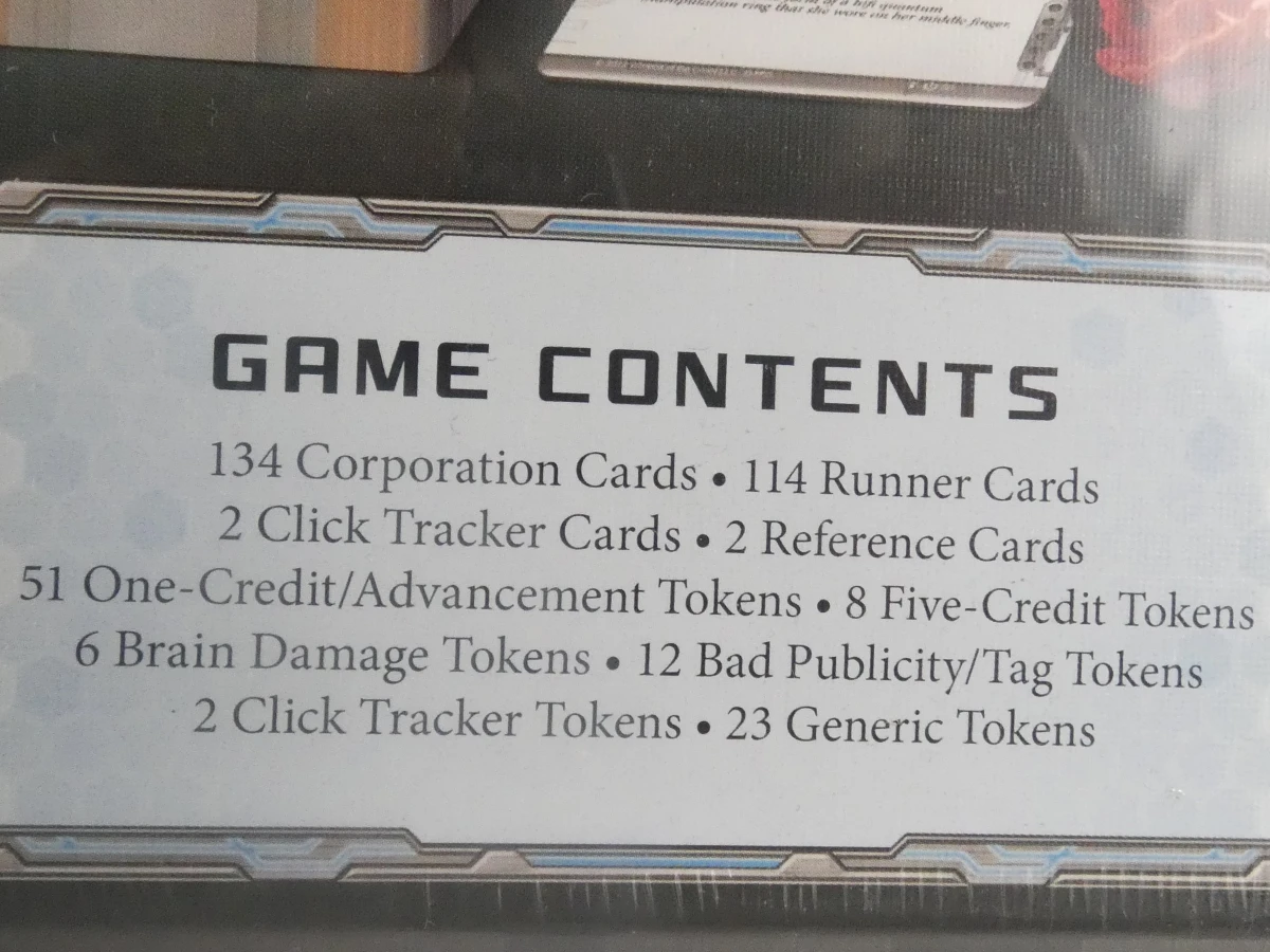 Android Netrunner kaartspel, nieuw en verzegeld