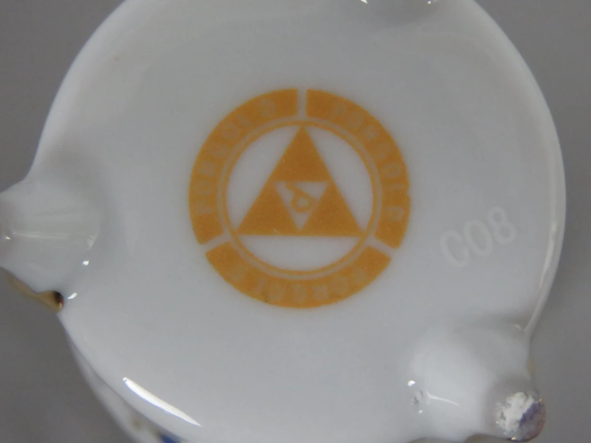 Porgold servies