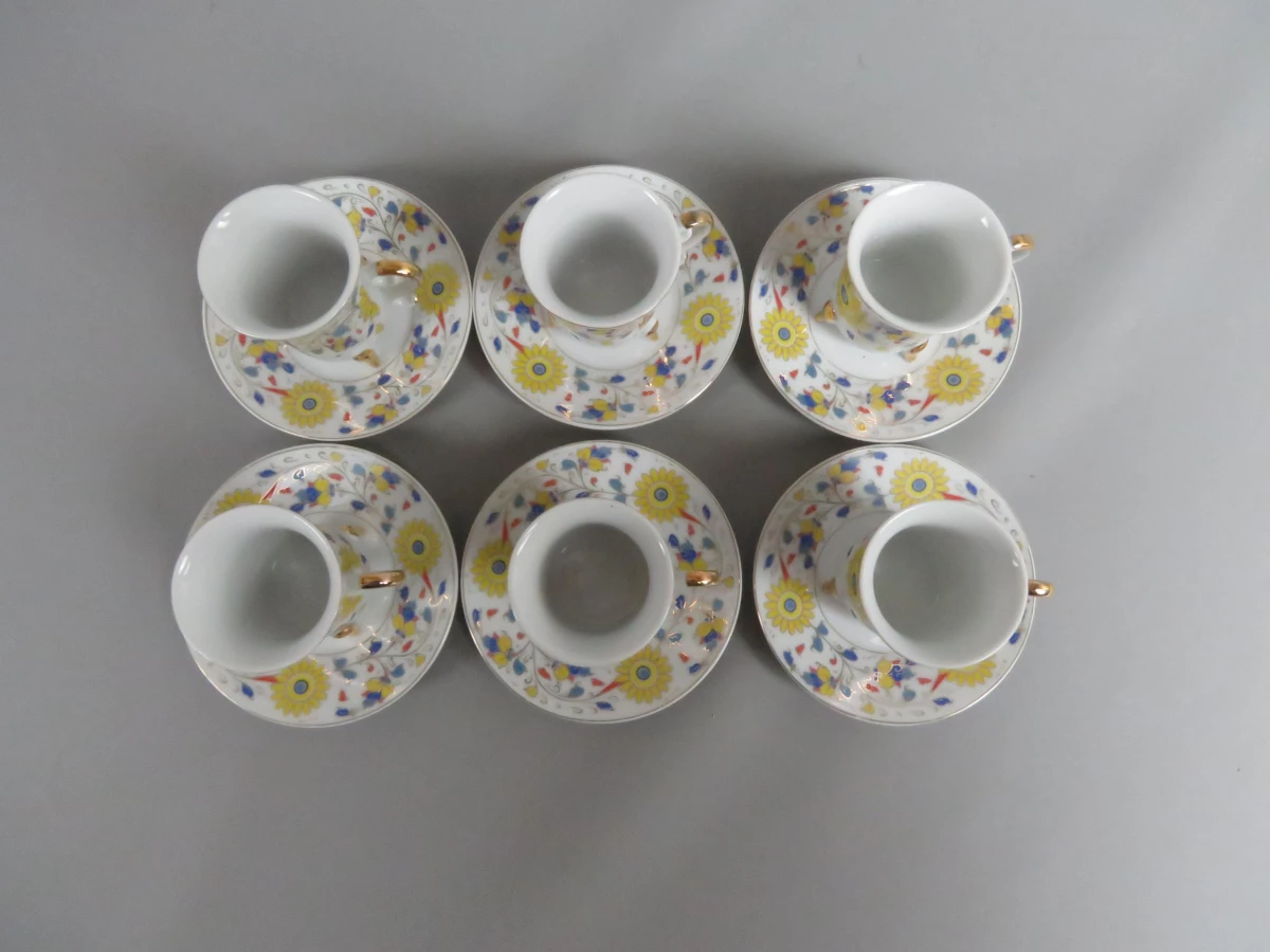 Porgold servies