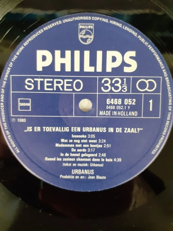 Vinyl: Lot van 4 Urbanus LP's - foto 16