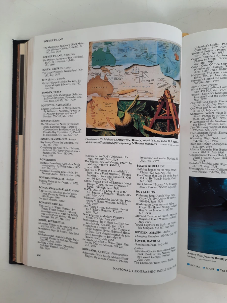 National Geographic Index 1888–1988 – Luxe Hardcover Jubileumeditie