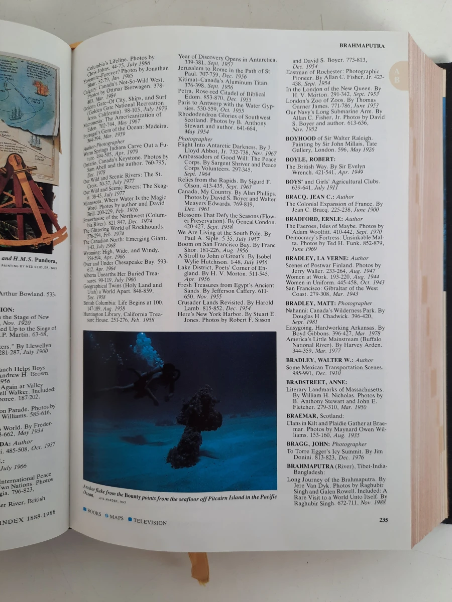 National Geographic Index 1888–1988 – Luxe Hardcover Jubileumeditie