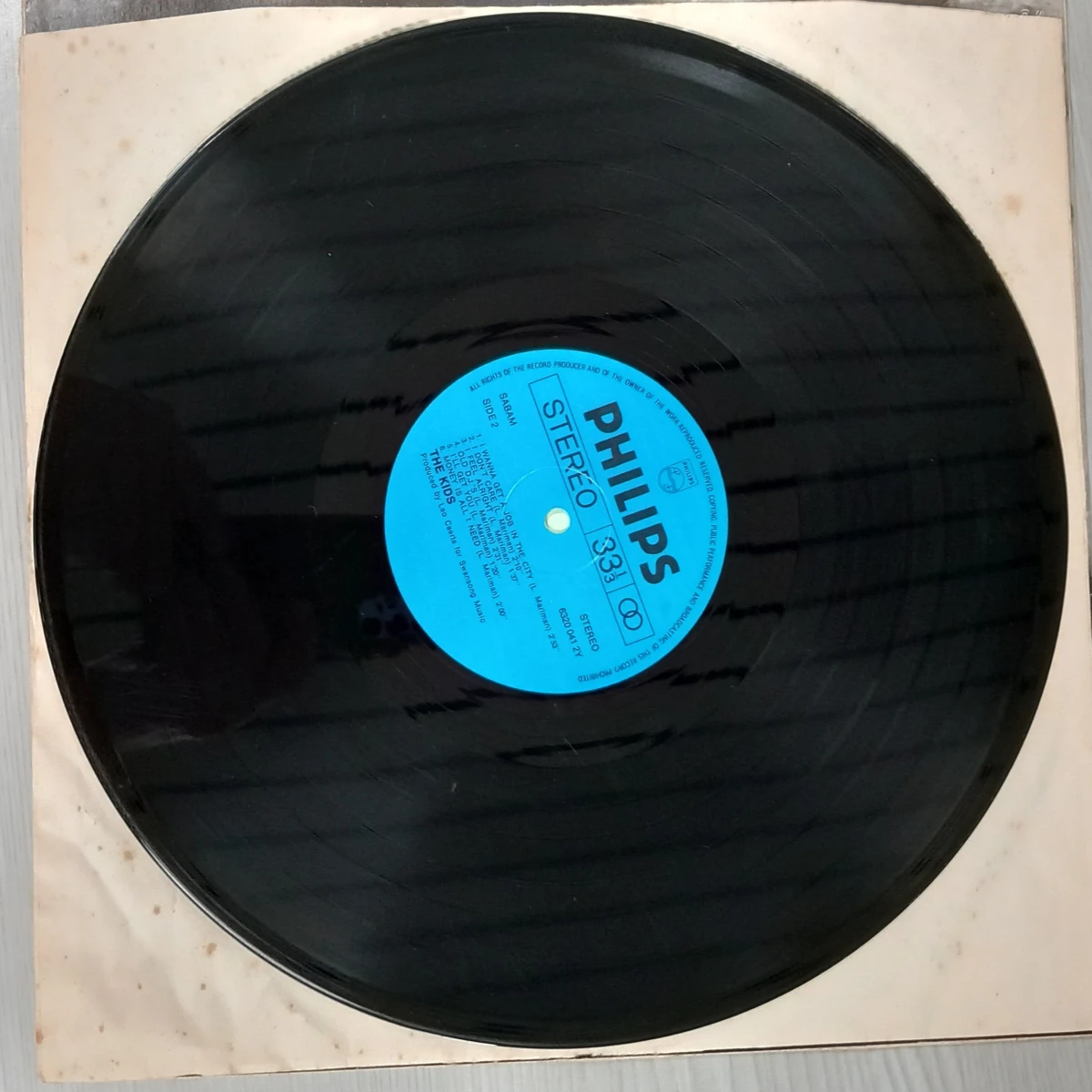 LP The Kids naamloos debuut punk 1978