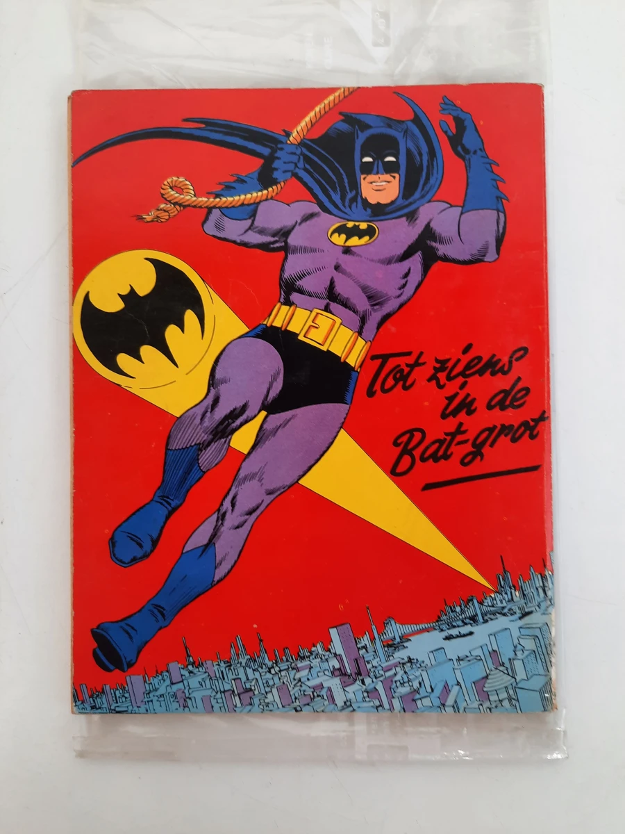 Groot Batman Album – 1.001 Geheimen van Batman en Robin (1966) – Vanderhout – Eerste Druk / Vintage Cult-Klassieker