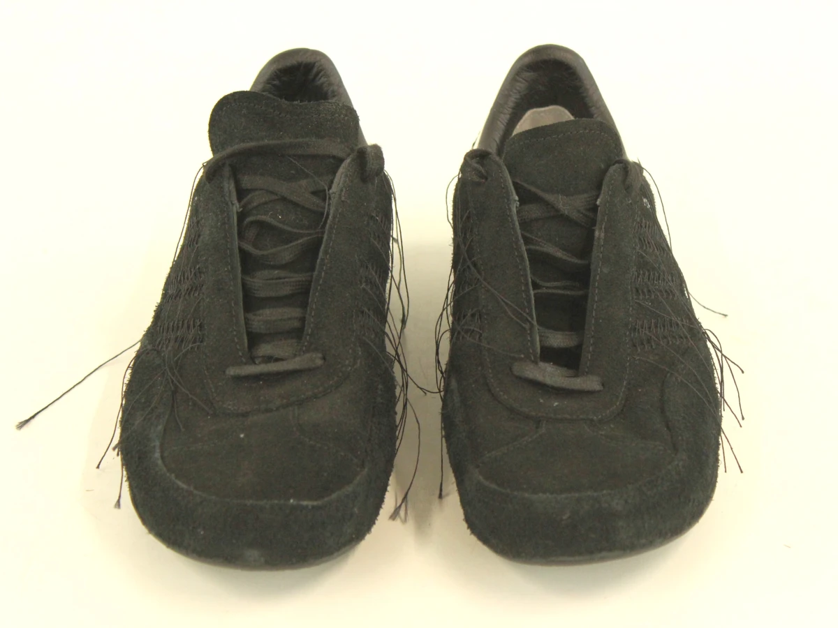 Y-3 Yohji Yamamoto - zwarte suède sneakers voor hem
