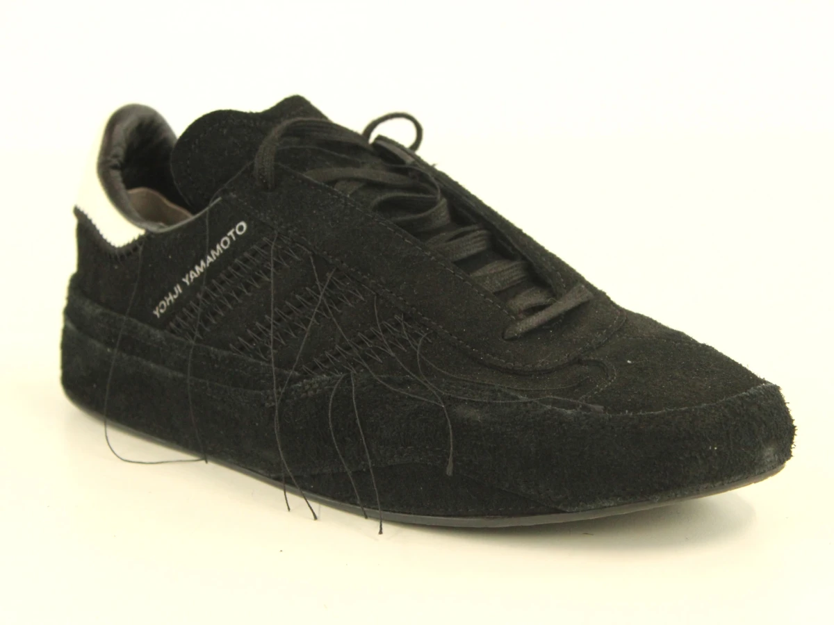 Y-3 Yohji Yamamoto - zwarte suède sneakers voor hem