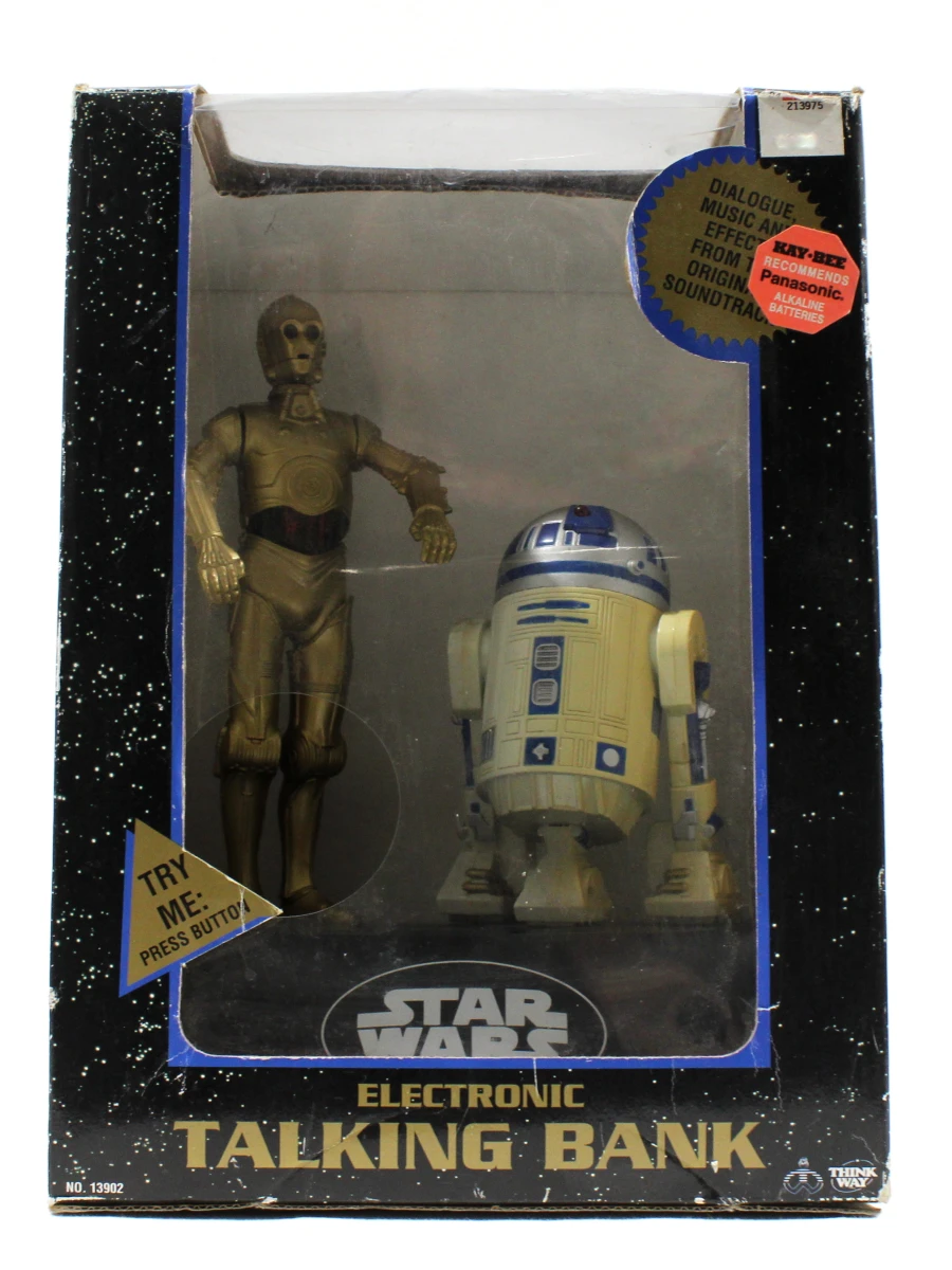 Star Wars Electronic Talking Bank [Boxed] 1995