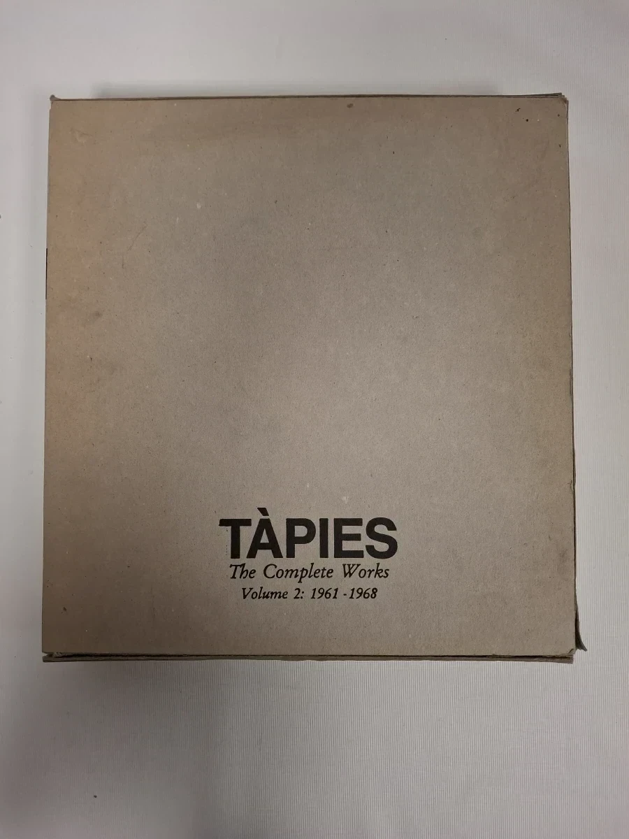 Kunstboek: Tàpies The Complete Works Volume 2
