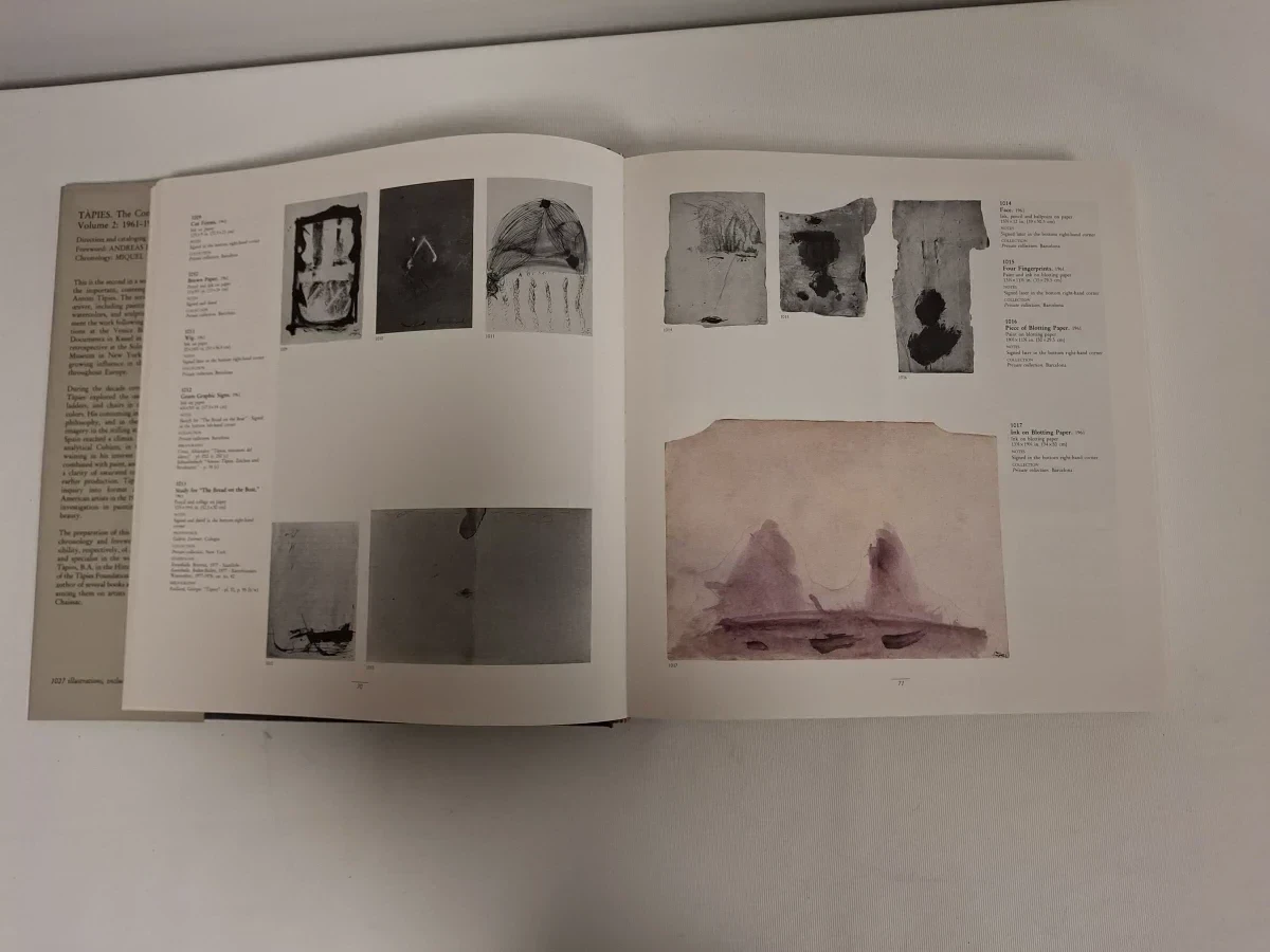 Kunstboek: Tàpies The Complete Works Volume 2