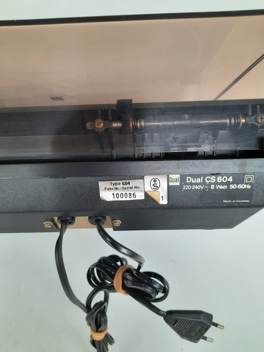Vintage Dual CS 604 Electronic Direct Drive Platenspeler