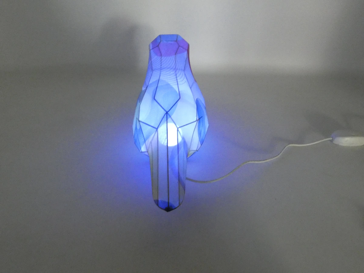 Alessi design LED tafellamp vogelvorm