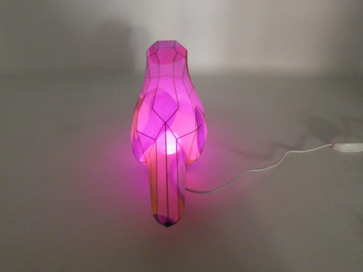 Alessi design LED tafellamp vogelvorm