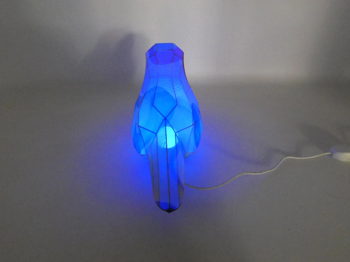 Alessi design LED tafellamp vogelvorm