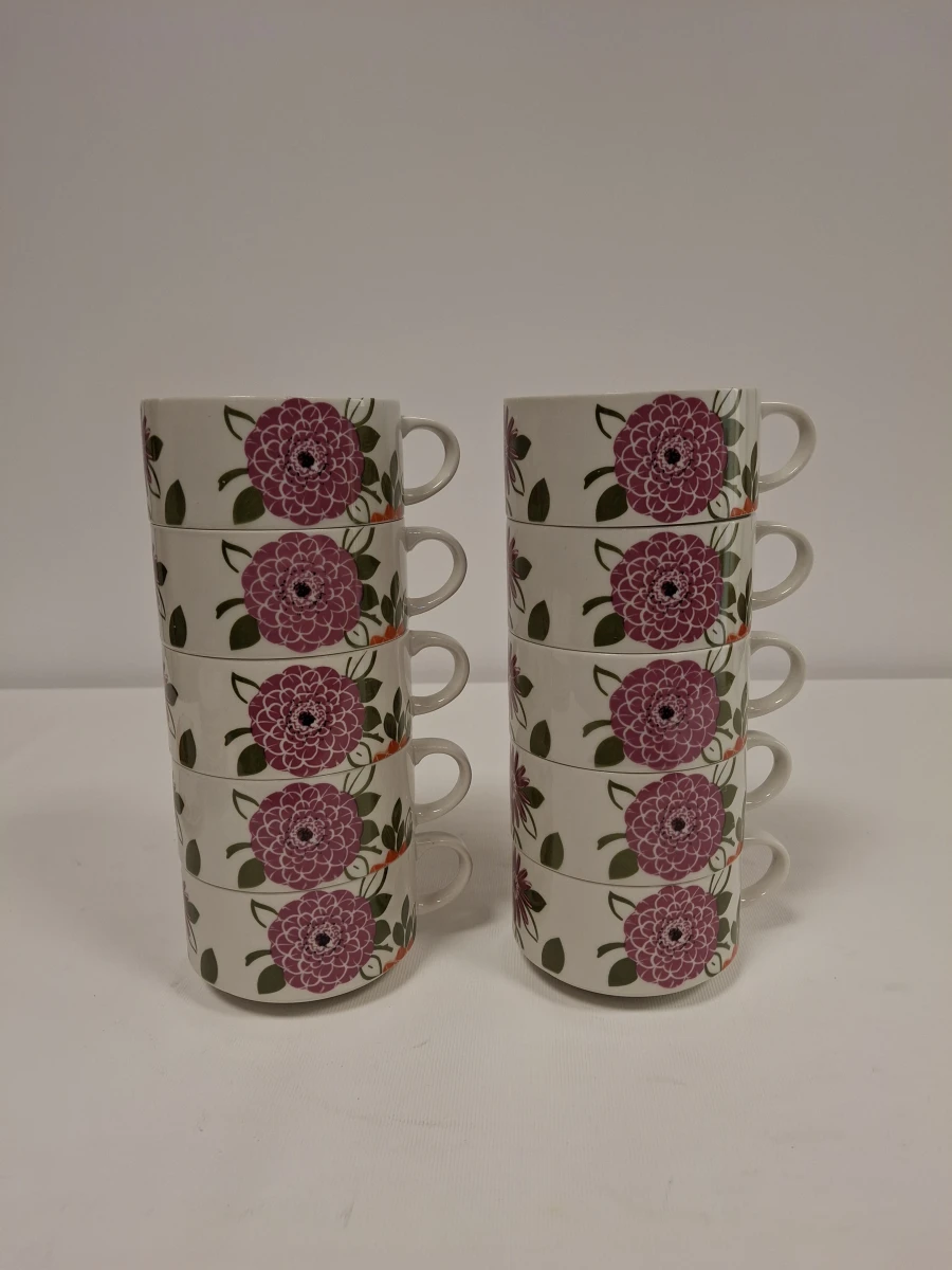Villeroy & Boch koffieservies met bloemenmotief