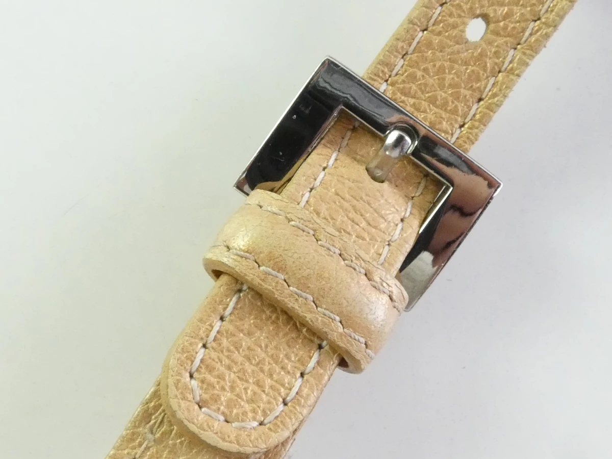 Longchamp schoudertas in beige leder