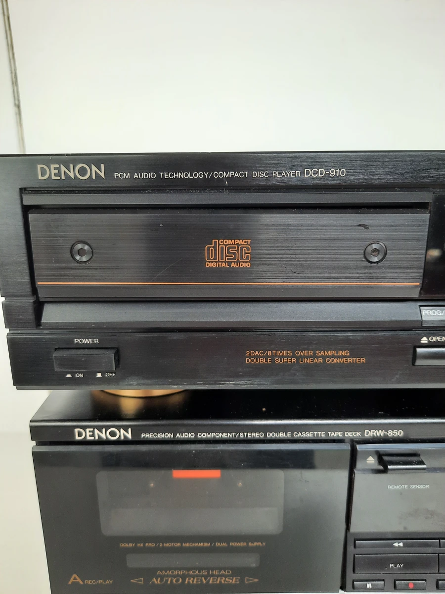 Hoogwaardige Vintage Denon Hifi Audio Componenten Set (3-delig)