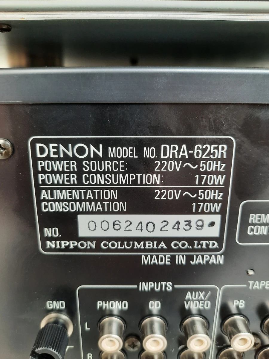 Hoogwaardige Vintage Denon Hifi Audio Componenten Set (3-delig)