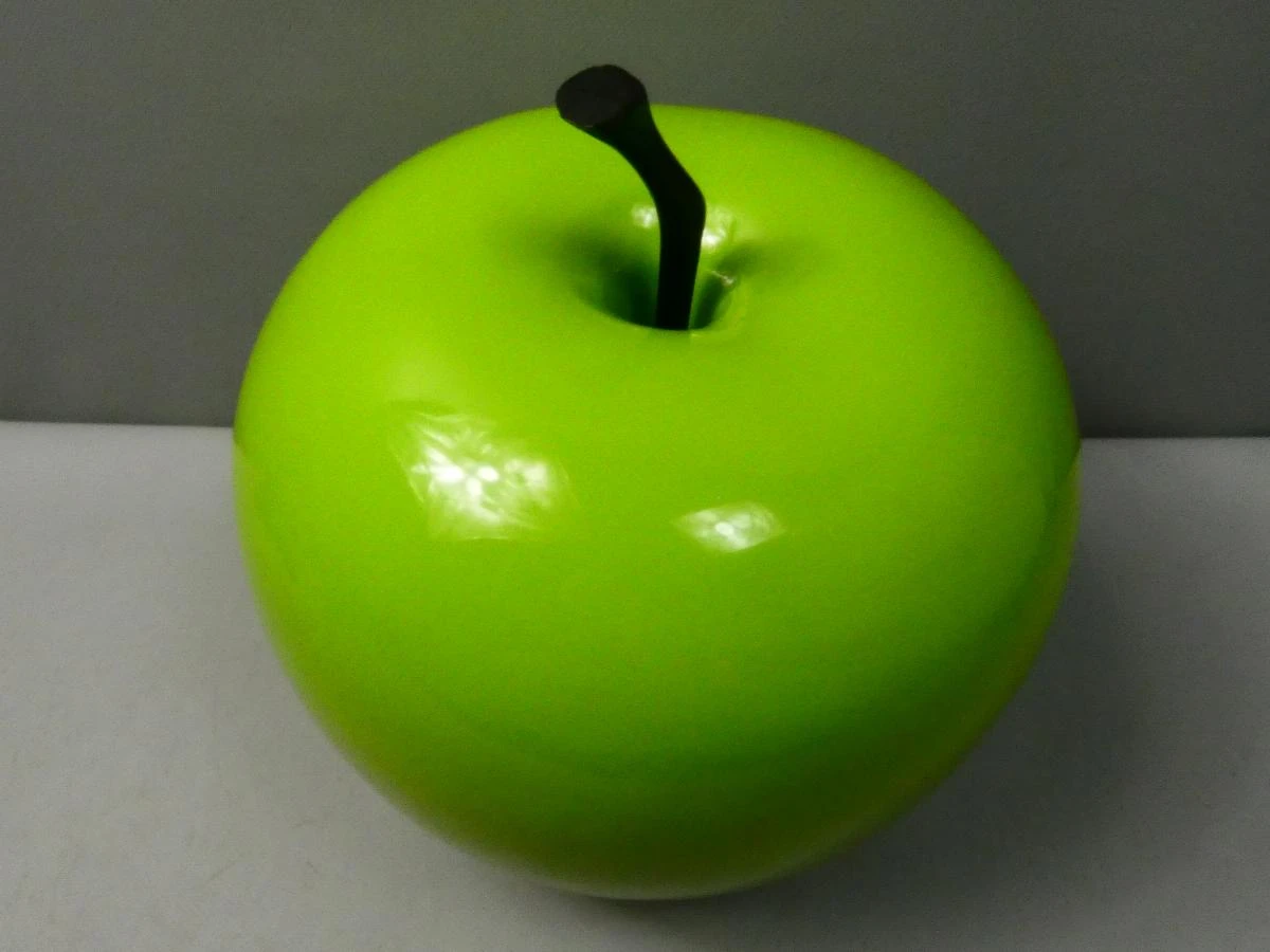 Decoratieve groene appel beeld